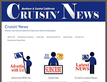 Tablet Screenshot of cruisinnews.com